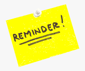 Important Dates for Parents 